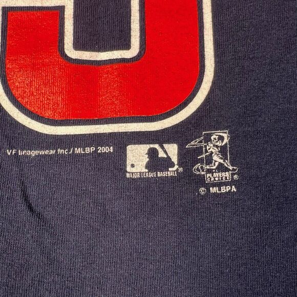 Nomar Garciaparra #5 Chicago Cubs T Shirt Delta Pro Weight MLB Navy Blue - Picture 6 of 7